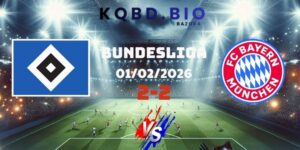 Kết Quả Hamburger SV Và Bayern Munich 01/02 – Bayern Sảy Chân
