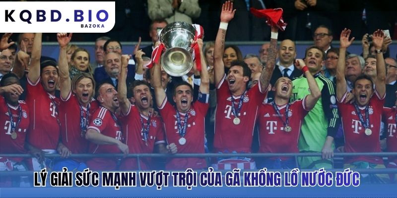 Bayern Munich: sức mạnh thống trị Bundesliga từ ba nền tảng