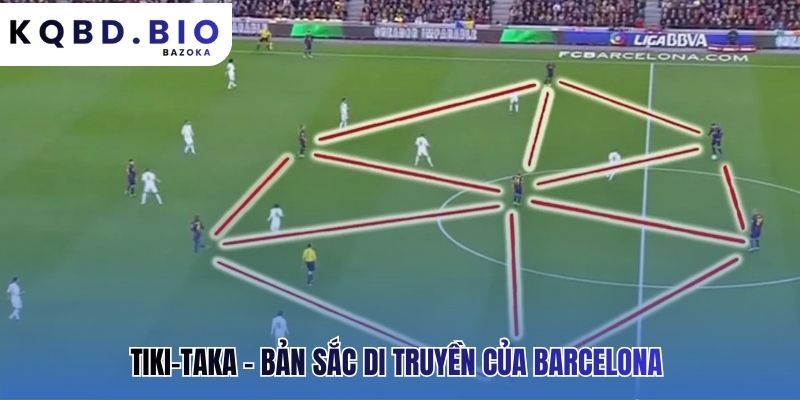 Tiki-Taka là hệ tư tưởng kiểm soát bóng làm kiệt sức đối phương